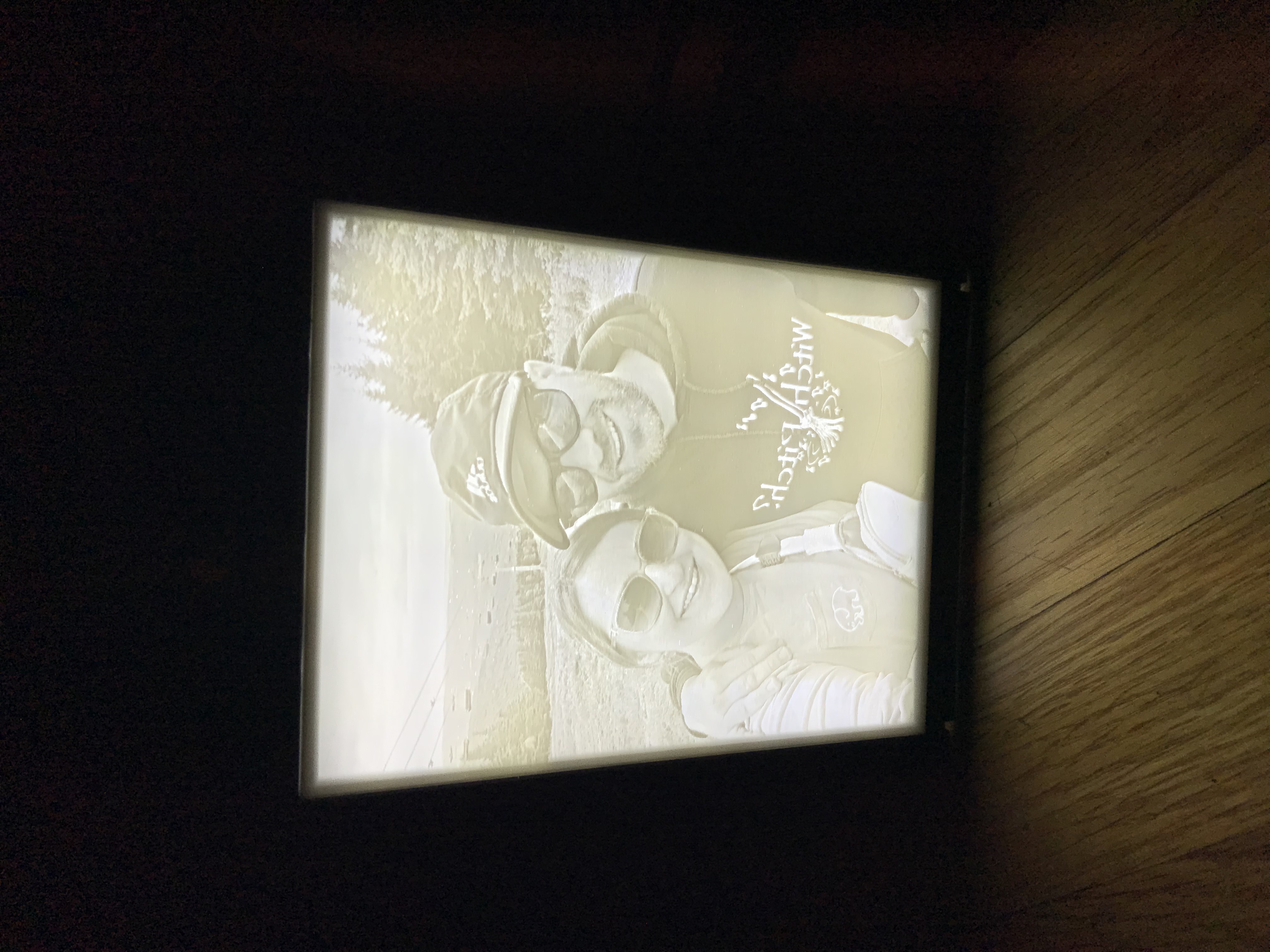 3D printed lithophane